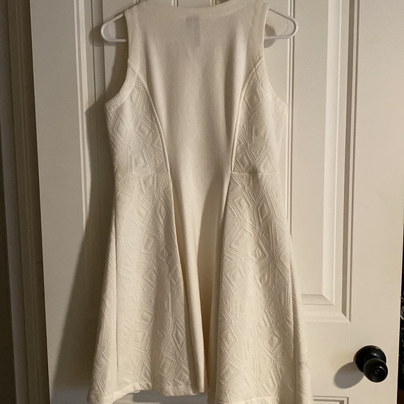 NWOT cream dress Petite MEDIUM - Picture 4 of 4